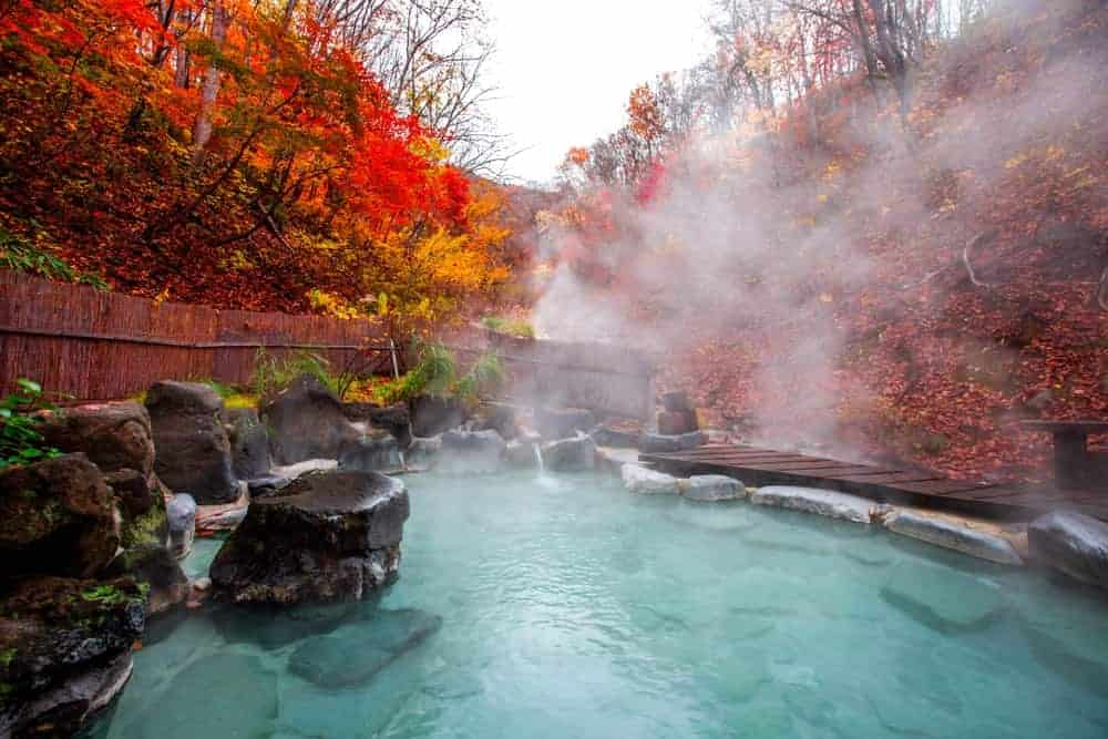 natural hot spring onsen Japan