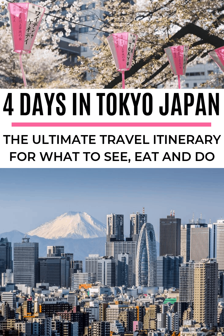 4 days in Tokyo The Perfect Itinerary A View Outside