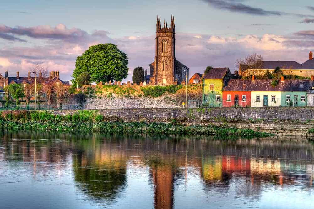 Colourful irish houses